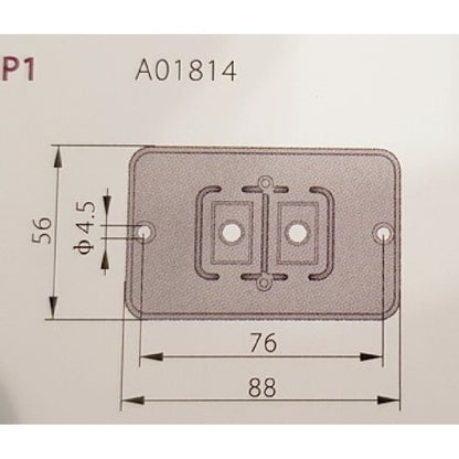 PS KJD12 ON/OFF Switch KJD12 10 A & P1 BASE