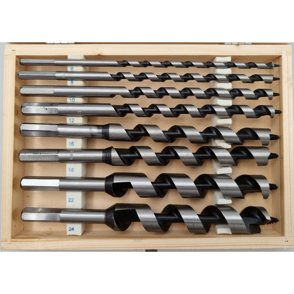 Auger Bit Set Ranges ACC M230 Auger Bit set 8pcs 230mm – Machinery Online