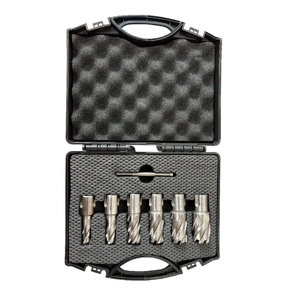 ACC D1099   BROACH DRILL SET 6PCE - HSS UNIVERSAL SHANK