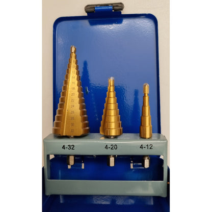 ACC SDB3 Step Drill Set 3pcs