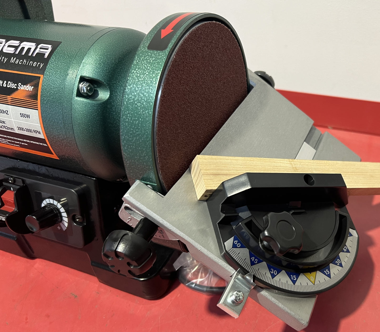 BD1600VS Belt Disc Sander 550w