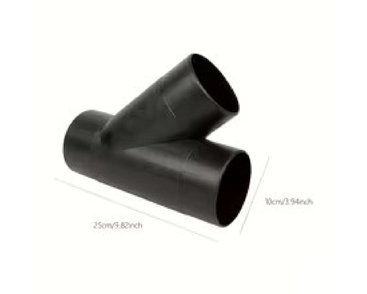 DUST DC10110  100mm Y connector