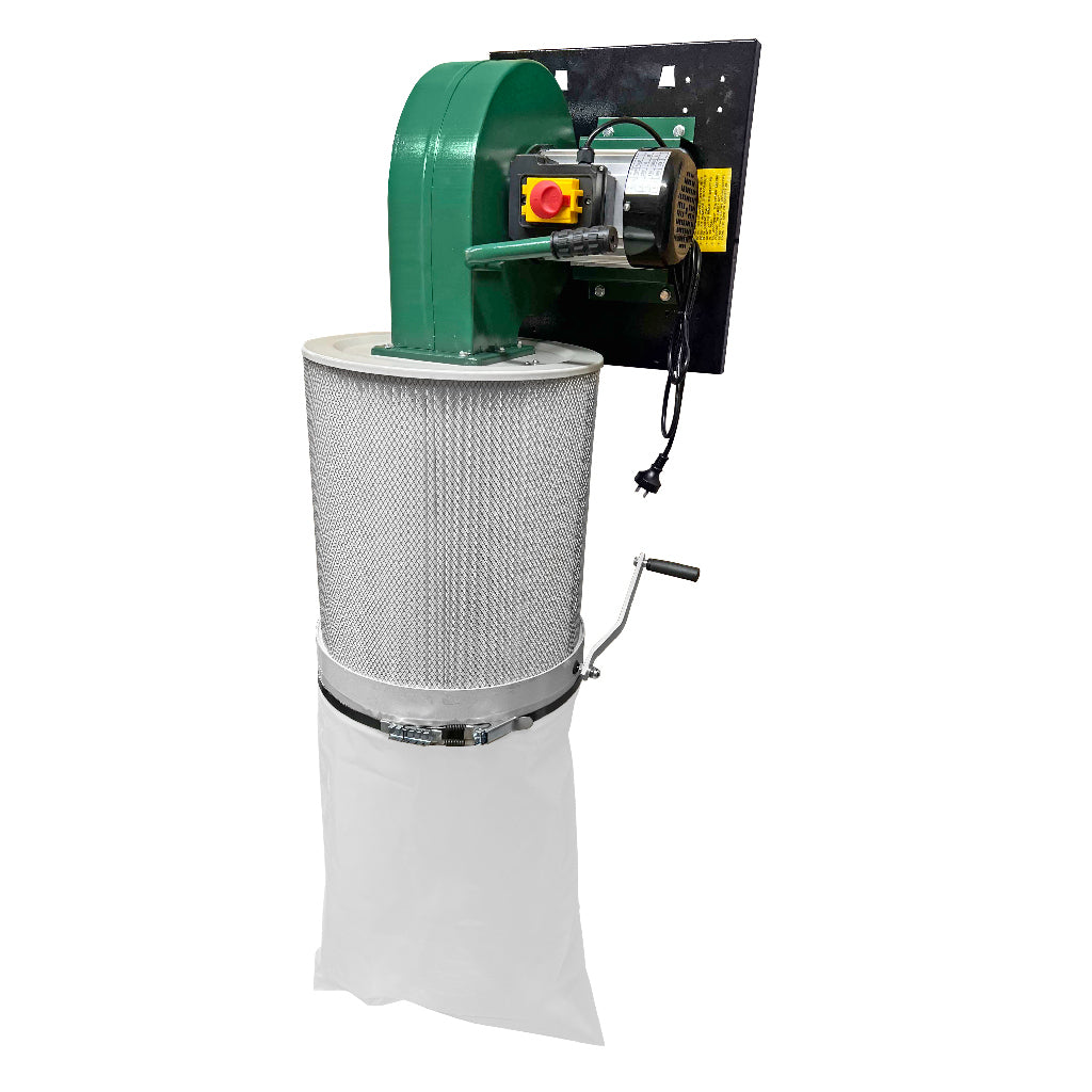 FM 230MC WALL MOUNT DUST COLLECTOR 1hp (750w) 600cfm 1 Micron