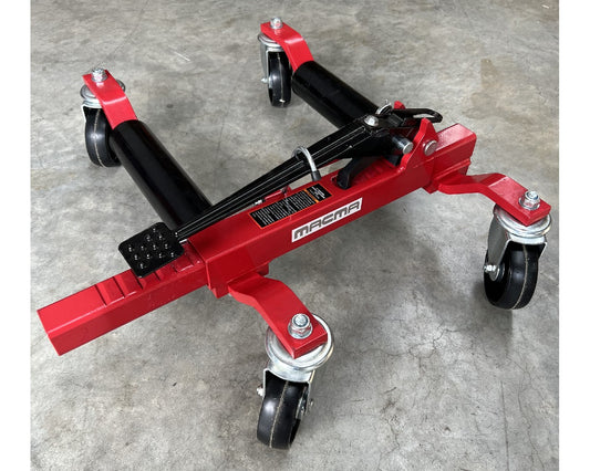 WS09112R VEHICLE POSITION JACKS / WHEEL DOLLIES (set of 4)