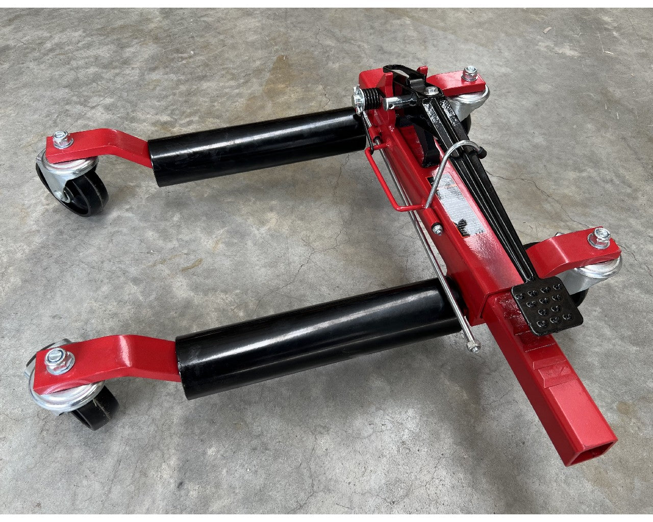 WS09112R VEHICLE POSITION JACKS / WHEEL DOLLIES (set of 4)