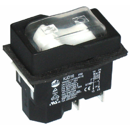 PS KJD16 ON/OFF SWITCH 16A 2HP 230VAC 4PIN