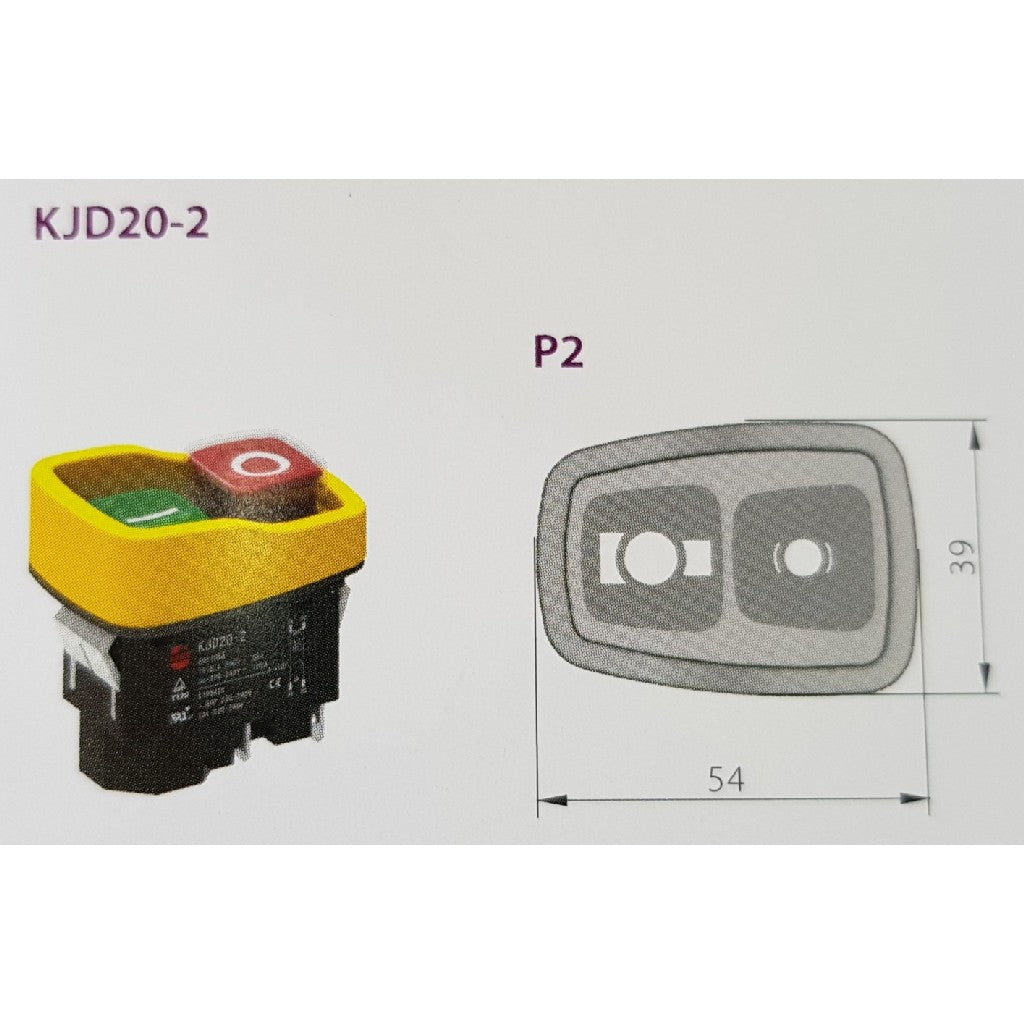 PS KJD20-2 ON/OFF SWITCH 10A IP54