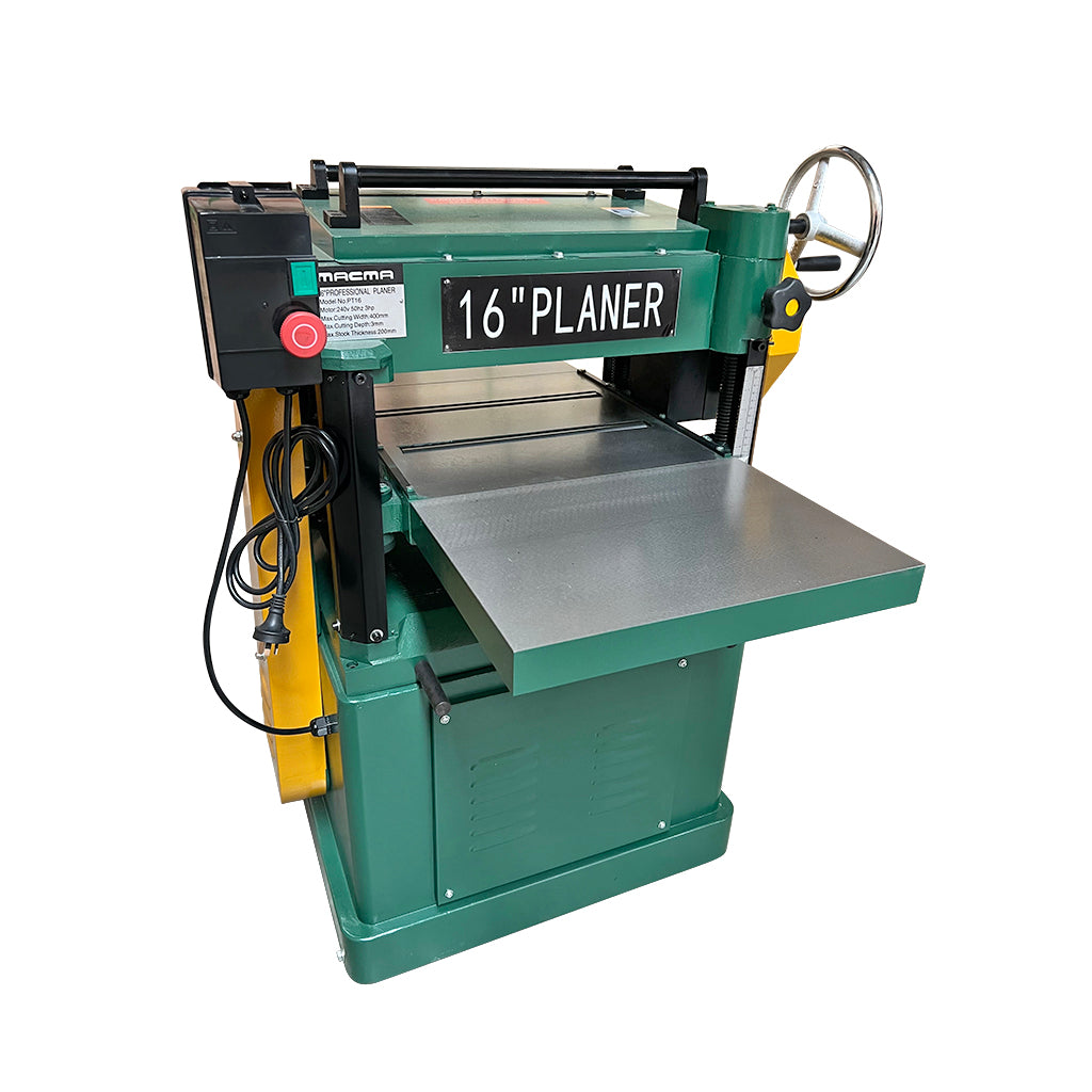 PT16-SPIRAL  THICKNESSER 3HP with SPIRAL CUTTER HEAD