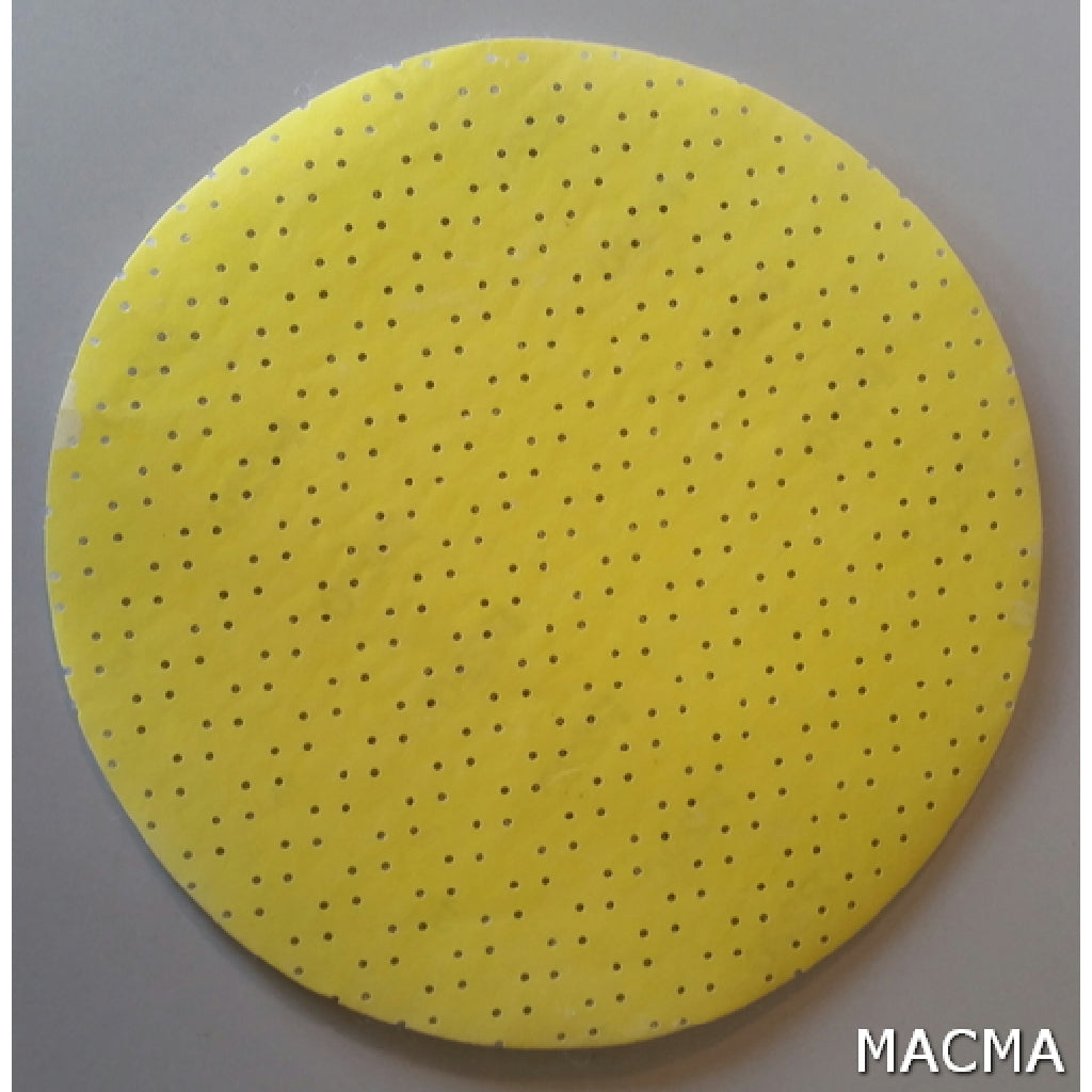 SB 225Y Y120 Yellow Foam Back 225mm sanding discs 120Grit