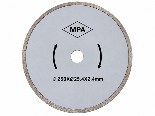 SBT TCS BLADE  250mm continuous Diamond Tile Saw Blade