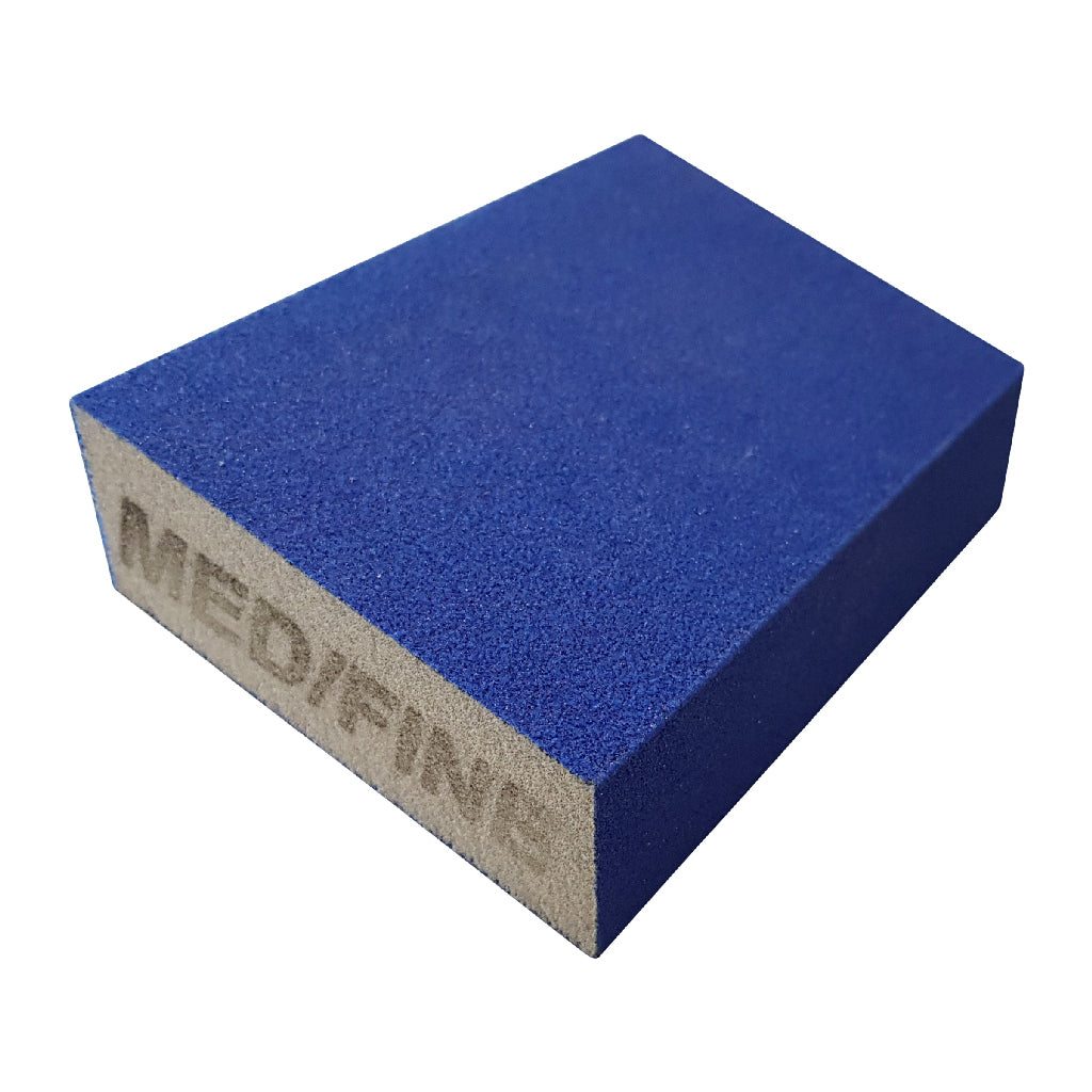 SB T120180 Dual Angle Sanding Block Medium/Fine (pkt10)