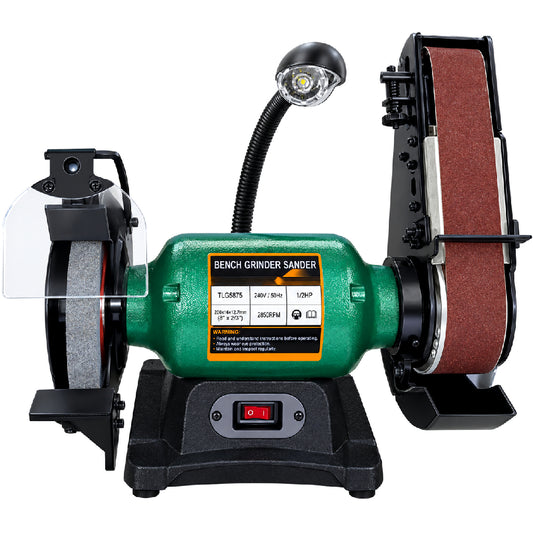 TLGS 825 8" Bench Grinder/50mm Sander 1/2hp
