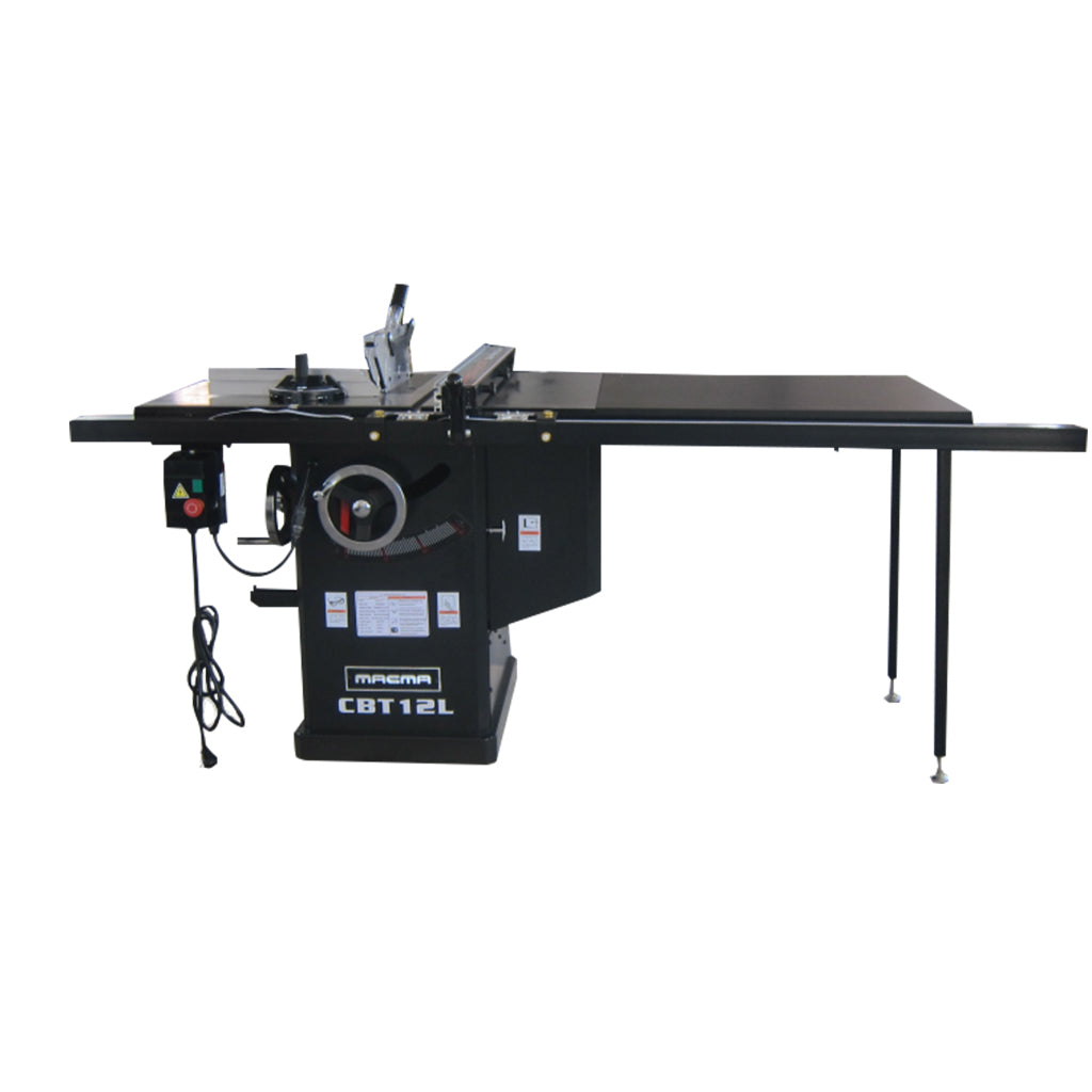 TS CBT12L  4hp 12in Cabinet Table Saw 50"