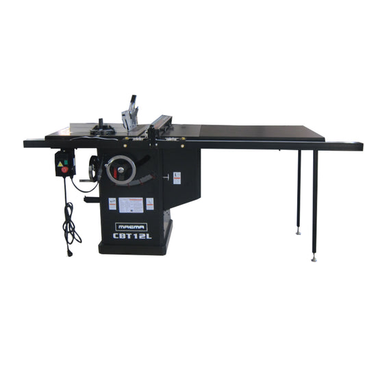 TS CBT12L  4hp 12in Cabinet Table Saw 50"