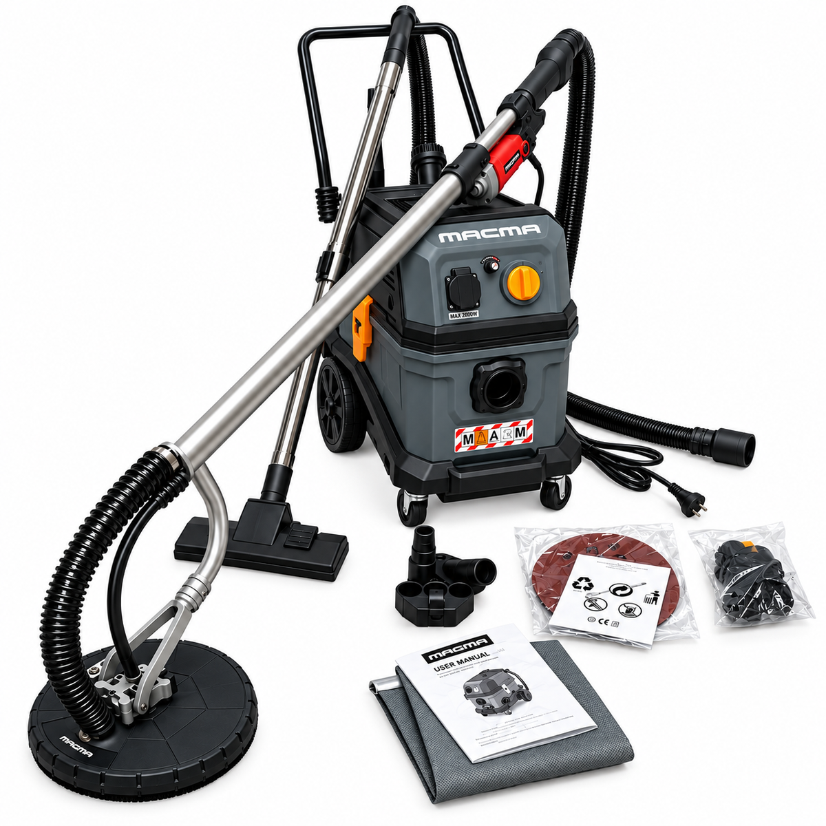 Drywall Sander & Vacuum combo deal (Top performing Drywall sanding system)