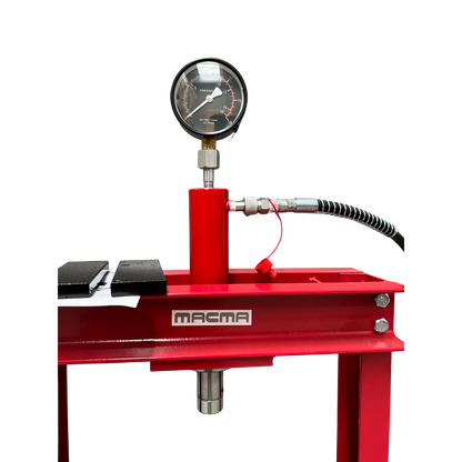 WS-MR8082  10 Ton Hydraulic Shop press with Gauge