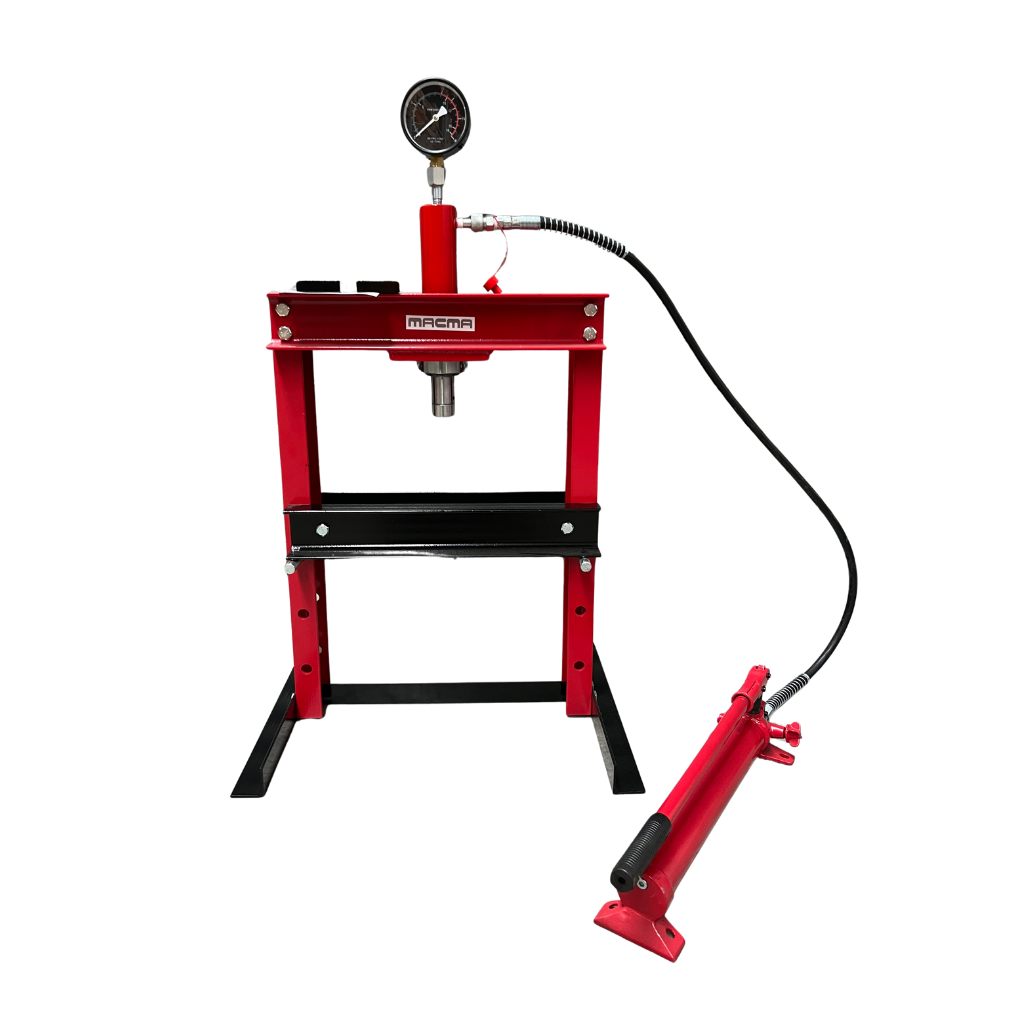 WS-MR8082  10 Ton Hydraulic Shop press with Gauge