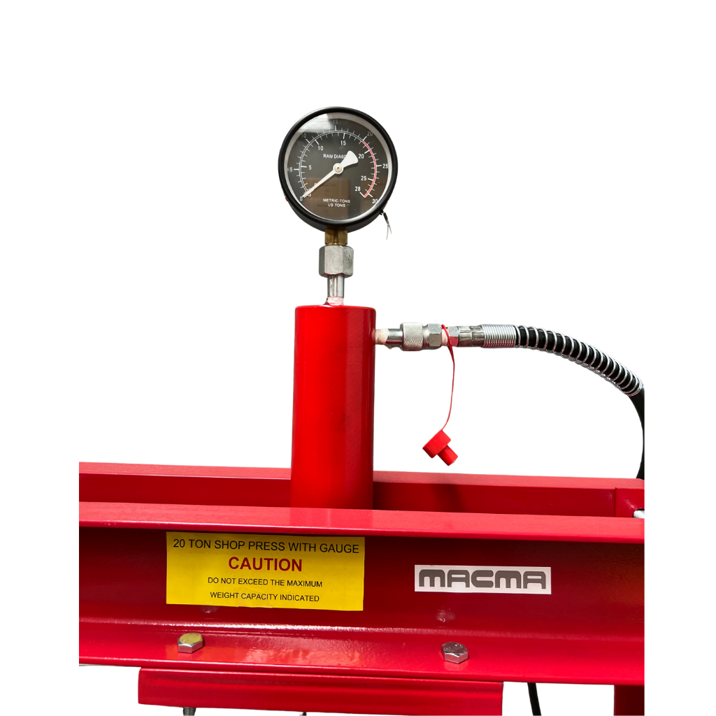 WS-MR8084  20 Ton Hydraulic Shop press with Gauge