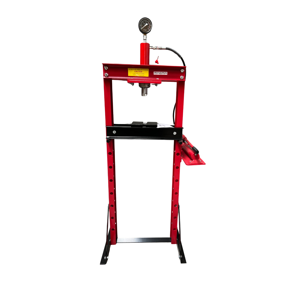 WS-MR8084  20 Ton Hydraulic Shop press with Gauge