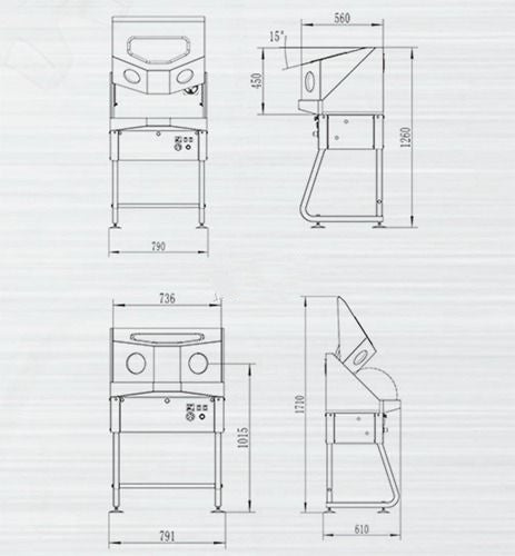 XH-EPW160-H PARTS WASHER ENCLOSED HEATING