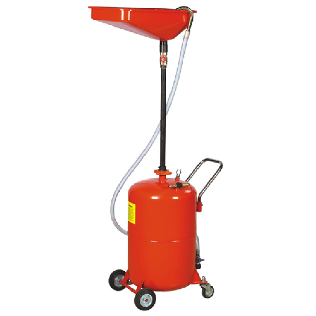 XH ODT OIL DRAIN TROLLEY 65L ON CASTERS – Machinery Online